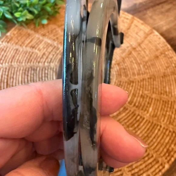 Neiman Marcus Black Patent Small Tote Bag - Picture 4 of 12